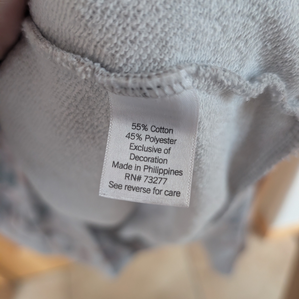 LC Lauren Conrad Floral Gray Hoodie - Picture 5 of 8